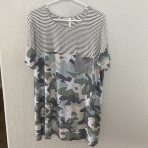 Now N Forever Camo Star Tee